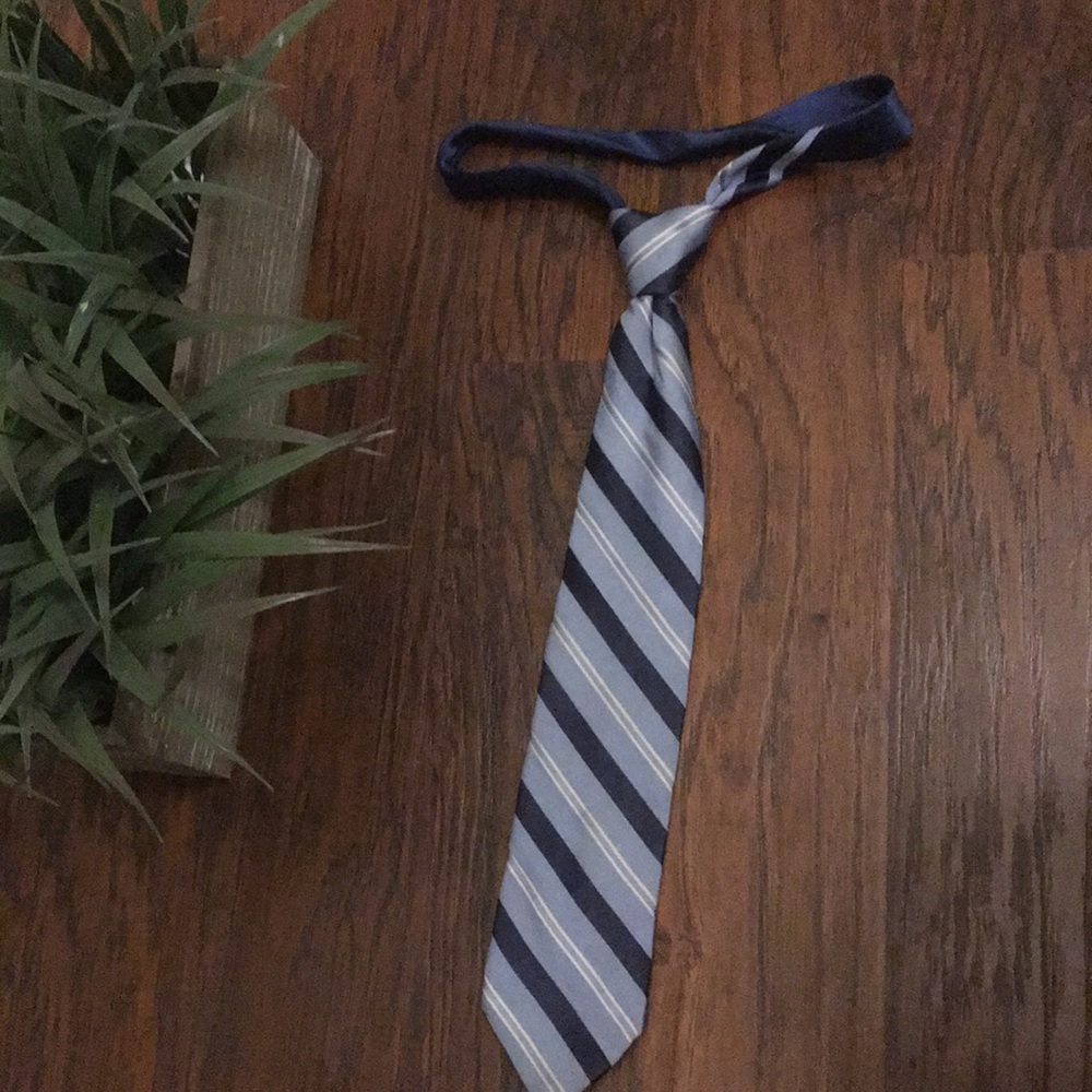 Tommy Hilfiger Blue Striped Tie